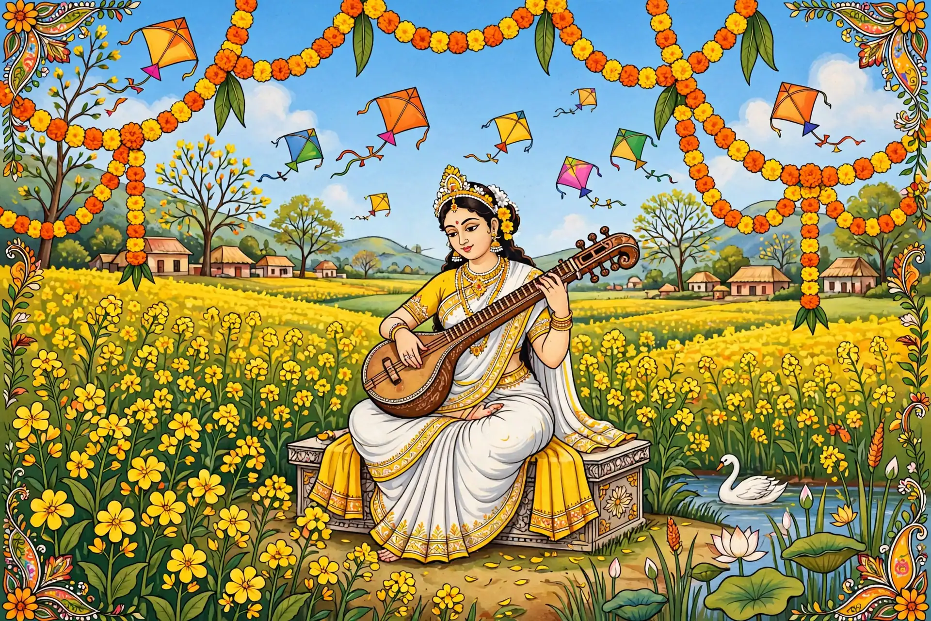 basant panchami wishes in hindi