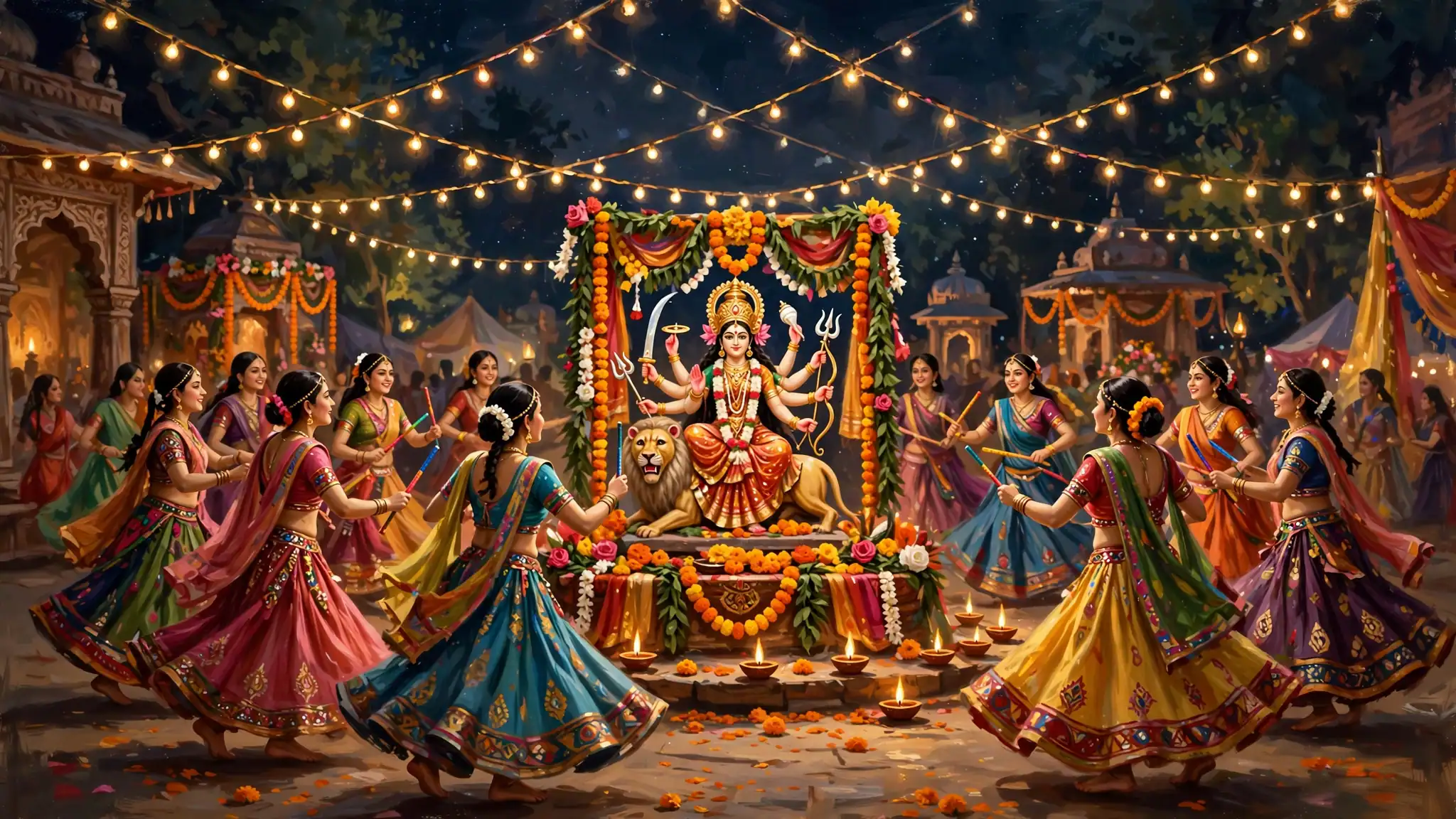 navratri wishes in hindi